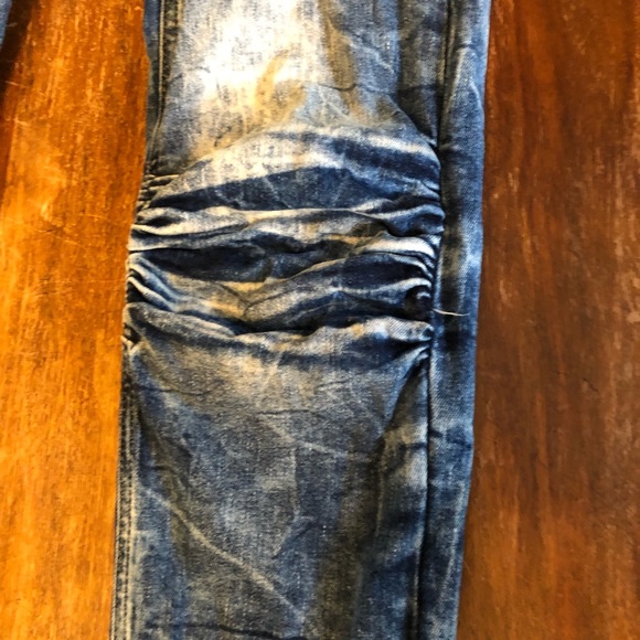 Zara TRF moto acid wash jeans - Picture 3 of 10